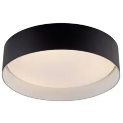 SCHÖNER WOHNEN-Kollektion LED-Deckenleuchte Tavoli – Elegante Schwarz 28,5 cm - Moderne LED-Deckenleuchte Tavoli aus hochwertigem Alu und Metall, ideal für stilvolle Wohnräume. Energieeffizient und langlebig für ein angenehmes Lichtambiente.
