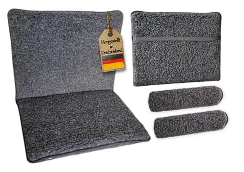 Rollstuhl Polster mit 100% Schwurwolle