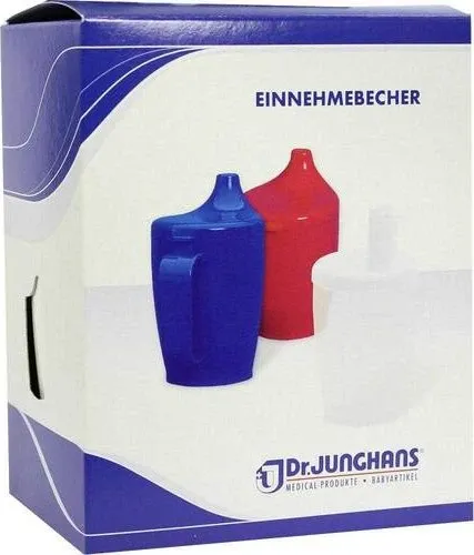 EINNEHMEBECHER m.Griff+Deckel 12mm weiß 1 St