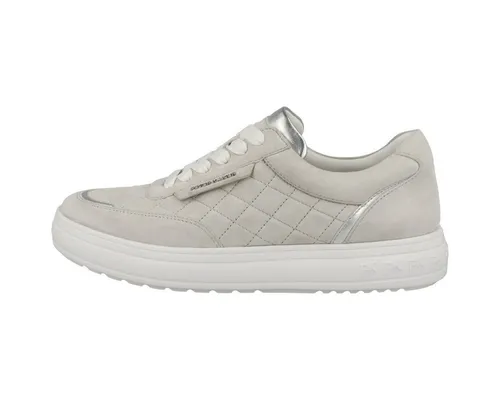 Peter Kaiser Sneaker 41 - Elegante Veloursleder Damen Sneaker - Sneaker aus hochwertigem Veloursleder in hellgrau/silber, vereinen modernen Stil mit höchstem Komfort für ein luxuriöses Trageerlebnis.