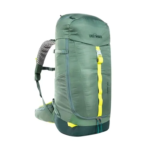 Tatonka Norix 32l - Komfortabler Tourenrucksack mit großer Frontöffnung - Rucksäcke: Großer 32l Wanderrucksack mit belüftetem Rückensystem und praktischer Karabinerfixierung für Klettersteige – ideal für Wanderungen und Radfahrten.
