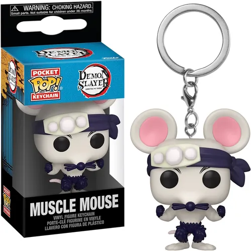 Demon - Muscle Mouse Schlüsselanhänger Funko Pocket POP! Keychain