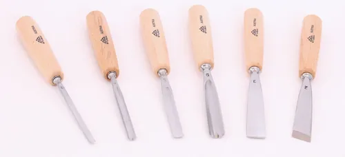 STUBAI Stechbeitel Set 6-tlg. Profi Stemmeisen