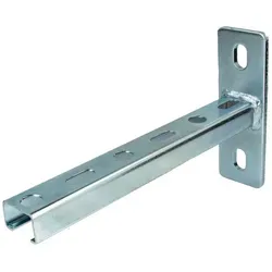 tecuro Schienensystem-Verbinder Schienenkonsole, Lochschiene, Profilschiene - verschiedene Größen, 40 cm 40 cm