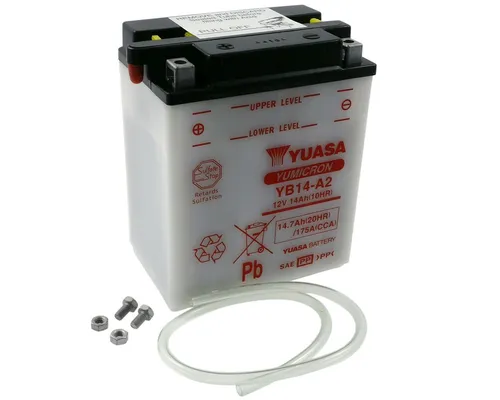 Produktbild YUASA YB14-A2 Batterie 14Ah