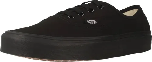 Vans Authentic Sneaker schwarz 37 EU - Sneaker aus textilem Canvas-Material, ideal für Skateboarding, mit verstellbarer Schnürung und rutschfester Gummisohle für optimalen Halt.