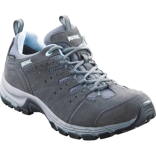 Meindl Rapide Lady GTX - Wasserdichte Wanderschuhe für Damen - Wanderschuhe aus Velourleder mit Gore-Tex Futter, ideal für Outdoor-Aktivitäten und Komfort auf langen Strecken.
