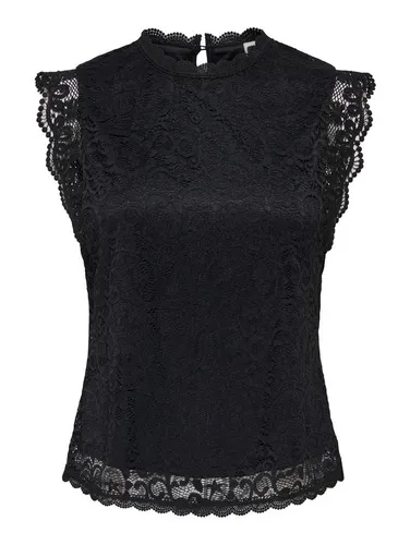 Jdylotas S/L Lace Top JRS Noos - Elegantes Jdy Top für Erwachsene, normal geschnitten mit Rundhals und ärmellos. Ideal für vielseitige Stylings und einen femininen Look.