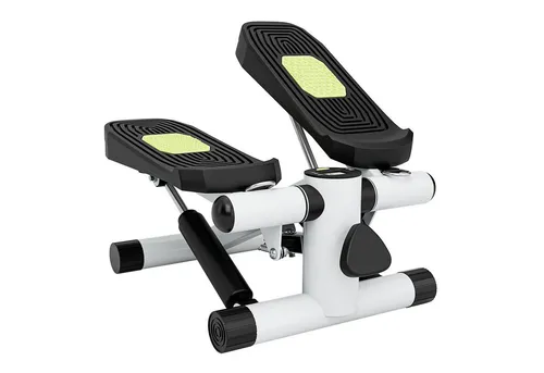 COSTWAY Mini-Stepper, Mit Widerstandsband, unterwegs Fitnessgerät für zuhause
