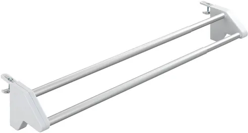 WENKO Heizungswäschetrockner Twin - Der ausziehbare Heizkörper-Wäschetrockner Twin von WENKO bietet eine platzsparende Lösung zum energiesparenden Trocknen von Wäsche. Mit einem stabilen Aluminiumgestell und einem patentierten Aufhängungssystem ist er ideal für kleine Räume.