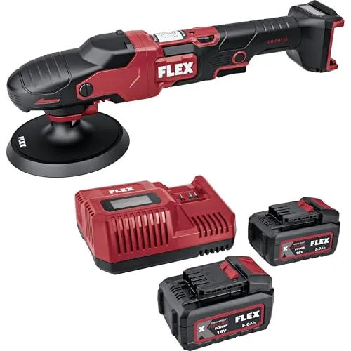 Flex Akku-Rotationspolierer 18 V PE 150 18-EC Set von Flex