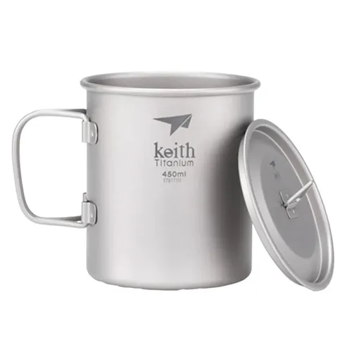 Keith Titanium 450ml Tasse in grau von Keith Titanium