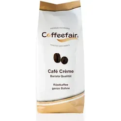 Coffeefair Cafe Creme 8 x 1kg Kaffeebohnen Barista Qualität - Hochwertige Coffeefair Café Crème Kaffeebohnen (8 x 1kg) in Barista Qualität. Ideal für Kaffeevollautomaten, schonend geröstet für volles Aroma und feine Crema – der perfekte Genuss für jede Kaffeepause!