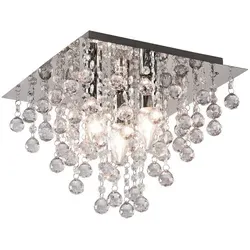 Deckenleuchte CRIS 10145 – Moderne LED-Beleuchtung in silber von M2 OUTLET