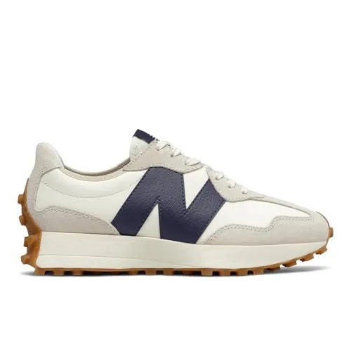 NEW BALANCE Women's 327 Sneakers - Größe 37 - Damen-Sneaker aus Wildleder und Mesh, stylisch und bequem für den Alltag, Modell WS327PJ in elegantem Beige.