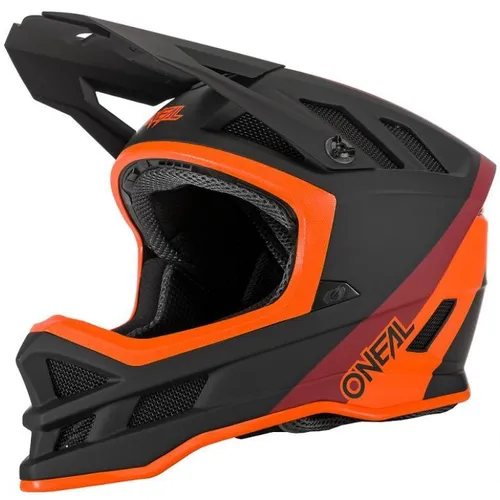 O'Neal Blade Hyperlite Charger V.22 Full Face Helm XL - Fahrradhelm mit leichten Fiberglas-Außenschale und Fidlock Magnetverschluss für einfaches Öffnen. Ideal für Downhill-Fahrer, bietet maximalen Luftstrom und Sicherheit.