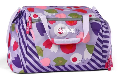 ergobag Sporttasche BlütenzauBär - Sporttasche aus strapazierfähigem Polyester, ideal für Sport und Freizeit mit praktischem Volumen von 20 l und verstärkten Tragegriffen.
