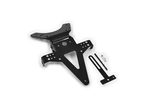 ZIEGER Kennzeichenhalter Classic für Kawasaki ZX-10R (BJ 2006-07) - Robuster Kennzeichenhalter für Kawasaki ZX-10R (BJ 2006-07) mit verstellbarem Neigungswinkel. Ideal für alle Kennzeichentypen und ohne TÜV-Eintragung notwendig.