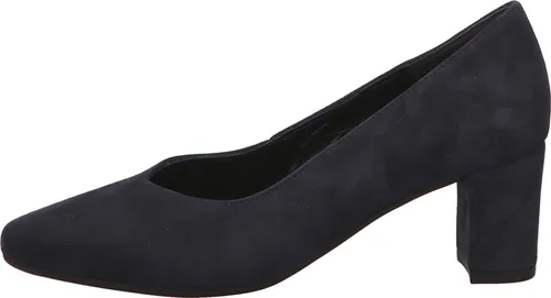 Gabor Damen Klassische Pumps - Elegante Absatzschuhe in Dark-Blue - Damen-Pumps mit moderater Mehrweite (G) und 6 cm Blockabsatz für optimalen Komfort. Ideal für Büro und Abendveranstaltungen.