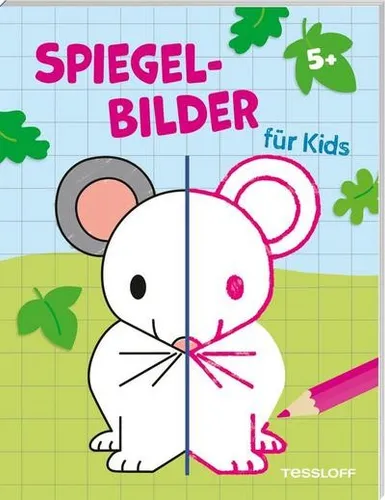 Spiegelbilder für Kids ab 5 Jahren | Zeichnen lernen mit einfachen geometri ...