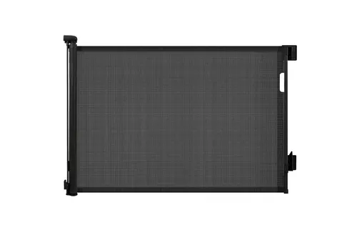 Sekey Ausziehbares Treppenschutzgitter 0-150 cm Schwarz
