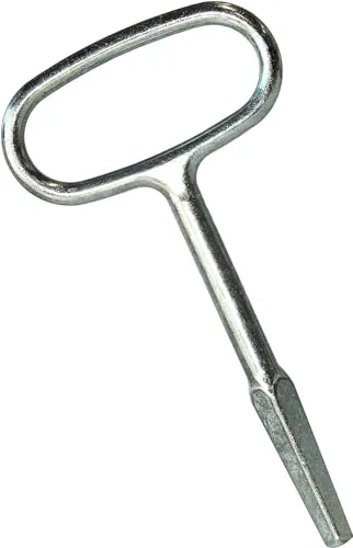 meinAnhängerersatzteil Vierkantschlüssel Vierkantstiftschlüssel L=130mm / 6-9mm