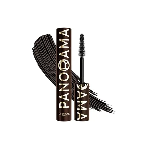L’Oréal Paris Panorama Chromatics Volumen-Mascara - Farbton Brown, 10.5 ml - Mascara für Damen, 10.5 ml. Verleihen Sie Ihren Wimpern intensives Volumen und eine fesselnde Farbe. Ideal für einen beeindruckenden Augenaufschlag, der nicht verwischt oder verklebt.