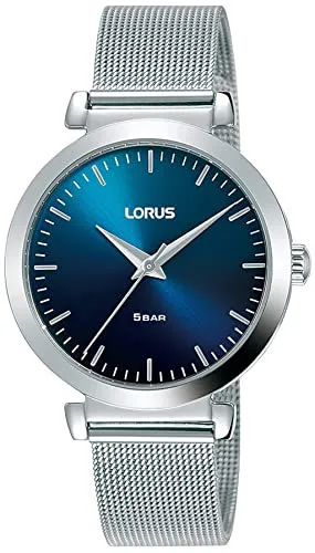 Lorus Fashion Damen-Uhr RG213RX9 - Edelstahl-Armbanduhr mit stilvollem Metallband, bis zu 50 Meter wasserdicht und ideal für jeden Anlass.