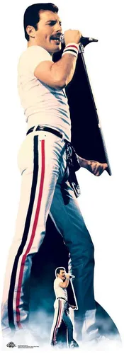 Dekofigur Mercury, Freddie 1982 Stage Pappaufsteller von OTTO