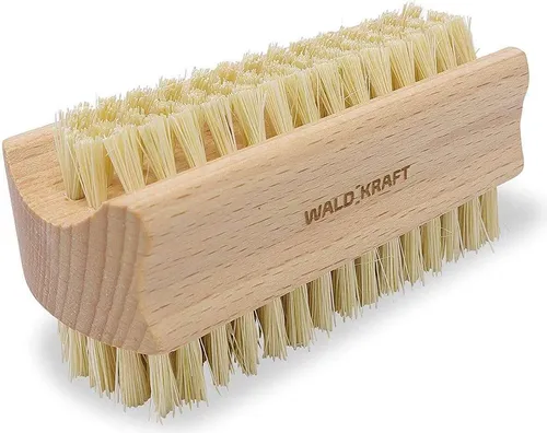 Nagel- und Handwaschbürste aus Buchenholz, beidseitig, Fibre