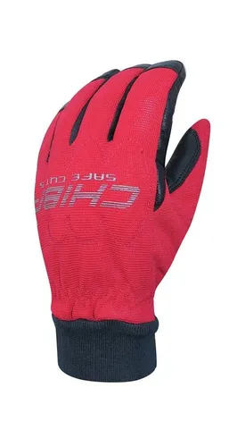 Chiba Safecut 5 Arbeitshandschuhe rot/schwarz - Größe 11 - Robuste und atmungsaktive Arbeitshandschuhe mit viren- und bakteriendichter Membrane. Idealer Schutz und Komfort für den täglichen Einsatz. Waschbar bei 30°C.