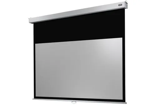 Celexon Rollo Professional Plus 1090814 Rolloleinwand 200 x 125cm - Beamer-Leinwände mit Bildformat 16:10, ideal für Präsentationen und Heimkino, bietet eine hochwertige Bilddarstellung.