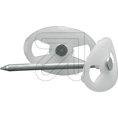Nagelscheibe 25x38mm mit Nagel 3,5x60mm 100 Stk