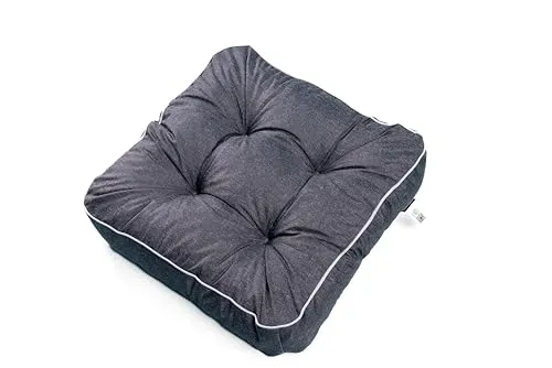 TexDeko® Ecolen Loungekissen 45x45 cm - UV-beständig & wasserabweisend - Stuhlkissen mit eleganter Paspelverarbeitung, die nicht nur für Komfort sorgt, sondern auch UV-Schutz bietet. Ideal für Gartenmöbel und langlebig durch hochwertige Materialien.