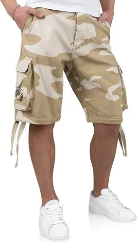 Surplus Raw Vintage Airborne Cargo Shorts, desertstorm, XL in beige von Surplus Raw Vintage