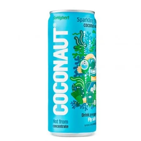 Coconaut Young coconut kohlensäurehaltiges Kokosnusswasser 320ml