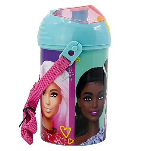 Barbie Trinkflasche für Kinder, 450 ml