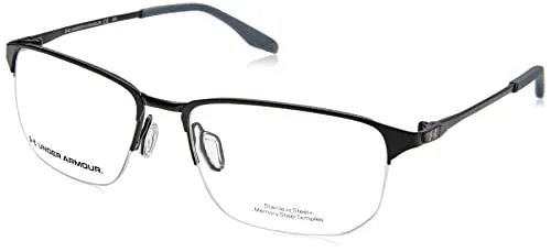 Under Armour UA 5047/G Brille, Mattschwarz, Größe 54 für Herren, Mattes Schwarz