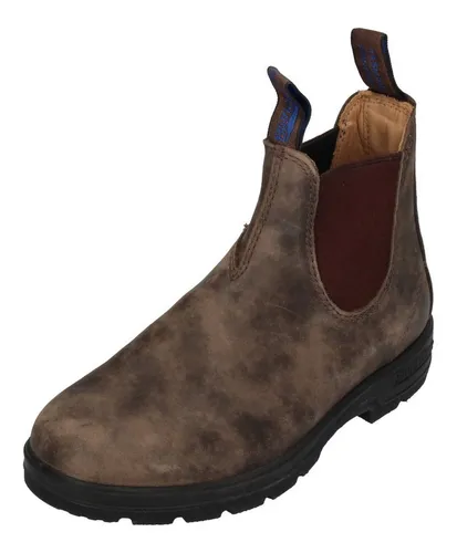 Blundstone 584 Wasserabweisender Chelseastiefel für Frauen – Rustic Brown - Wanderschuhe mit hochwertigem, wasserabweisendem Leder und Thinsulate™ Isolation für warme Füße. Ideal für Outdoor-Abenteuer bei jedem Wetter!