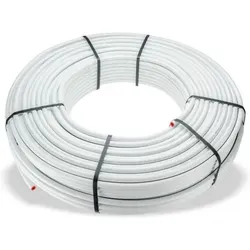 Pipetec Alu-Mehrschichtverbundrohr 16 x 2,0 mm - 200 m für Trinkwasser - 200m Rolle Alu-Mehrschichtverbundrohr, ideal für Sanitär- und Heizungsanwendungen, 100% diffusionsdicht und korrosionsfrei für optimale Trinkwasserhygiene.