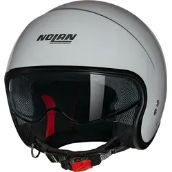 Nolan N21 Classico Jethelm - Hellgrau - L - Motorradhelm mit VPS-Sichtschutzsystem für optimale Sicht und Sicherheit. Ideal für Stadtroller und Custom-Motorradfahrer, bietet Komfort und ein modisches Design.