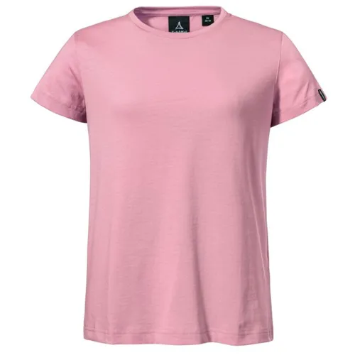 Schöffel Damen Style Collada T-Shirt XL in Rosa - Leichtes und schnell trocknendes T-Shirt aus nachhaltigen Materialien, ideal für Freizeit und Outdoor-Aktivitäten.