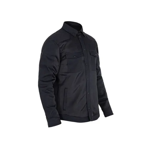 John Doe Aero Mesh Motoshirt für Herren – Sommer Motorrad Hemd in Schwarz, Gr. 3XL - Leichtes und atmungsaktives Motoshirt für den Sommer, ideal für Fahrten bei warmem Wetter. Mit optionalen Protektoren für optimalen Schutz und Komfort.
