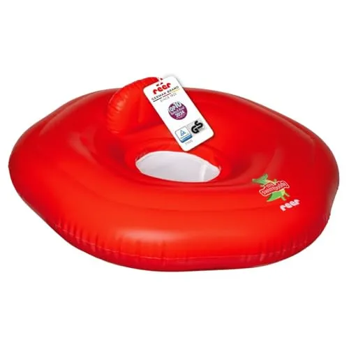 reer myswimbuddy Schwimmsitz | Schwimmhilfe für Babys und Kleinkinder | Funktional und Komfortabel | Sichere Wassergewöhnung | bis 11 kg, Rot