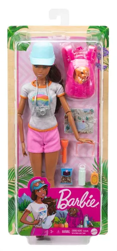 Barbie Wellness-Puppe - auf Reisen HNC39