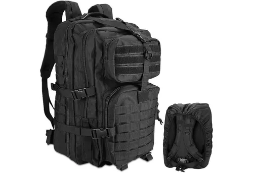 LuxusKollektion Trekkingrucksack Rucksack 48L taktisch MOLLE wasserdicht 3 Tage Herren