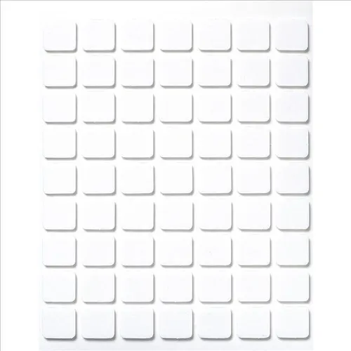 3-D Klebeplättchen, 11x12x2 mm, Beutel 1 Platte 63 Stück