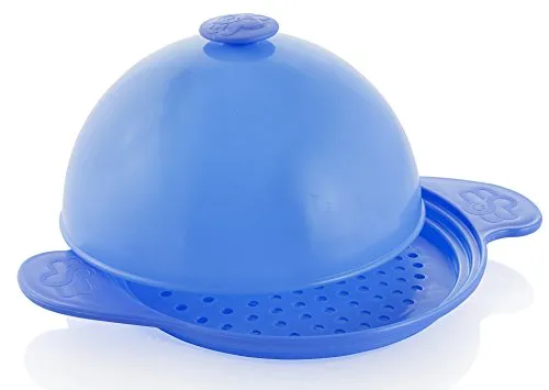 Muxel´s Dampfgar-Set mit Spätzlebrett - Dampf- & Dünsteinsätze für blitzschnelle Zubereitung von Spätzle und gesundem Gemüse, inklusive Überlaufschutz und Abgießhilfe, passend für Töpfe von 20 bis 28 cm.