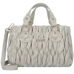 Liu Jo Aide S Handtasche hellgrau AF5071-E0457-30002 - Henkeltaschen aus hochwertigem Lederimitat, stilvolles Design in elegantem hellgrau, ideal für jeden Anlass.