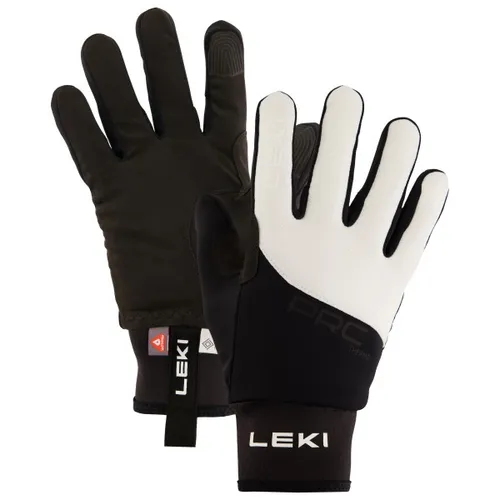 Leki Damen PRC ThermoPlus Handschuhe (Größe 7, schwarz) - Langlaufhandschuhe, robust und winddicht, ideal für kalte Temperaturen und lange Langlaufabenteuer.